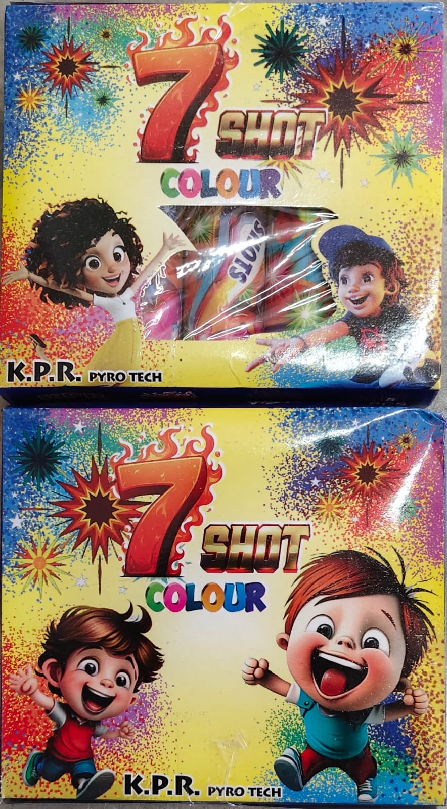 7 shots colour(5pcs)